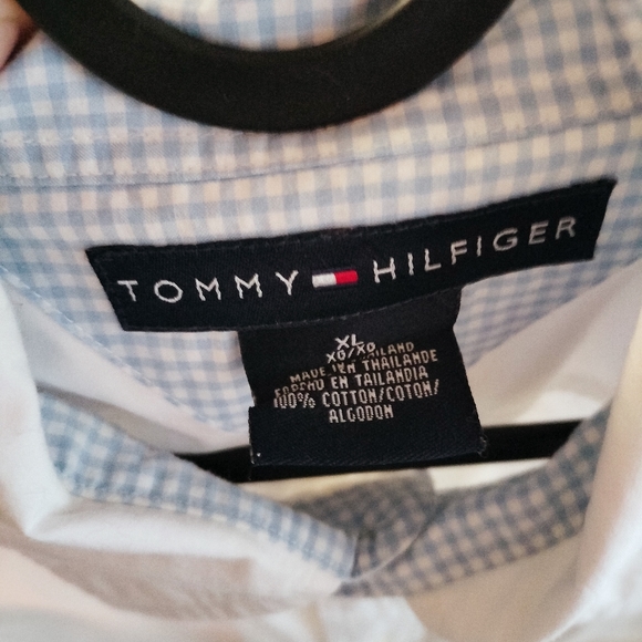 Vintage Tommy Hilfiger white button down. Size XL. - Picture 3 of 3